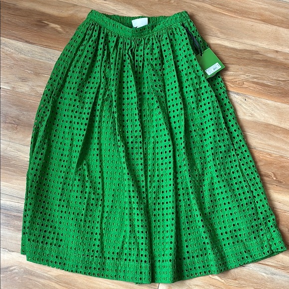 Kate Spade X Target women’s eyelet midi skirt - Picture 1 of 3